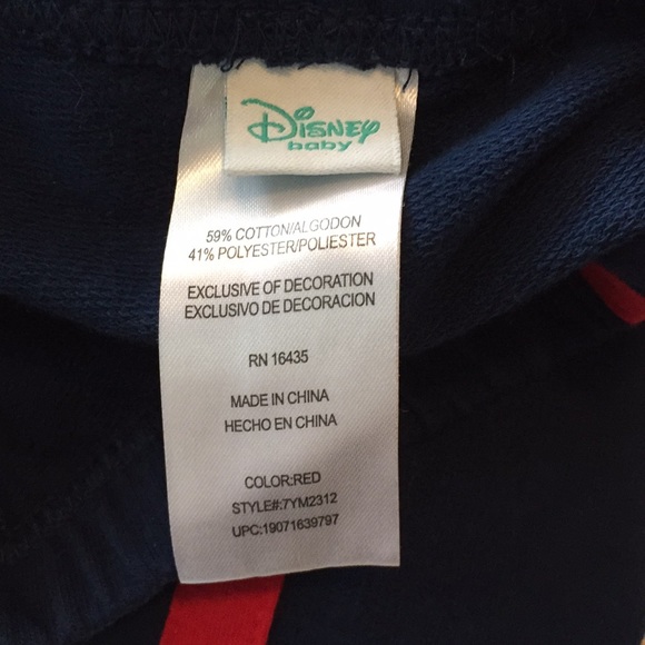 🎀Disney Baby Mickey Mouse Shirt And Pant Outfit - Picture 5 of 6